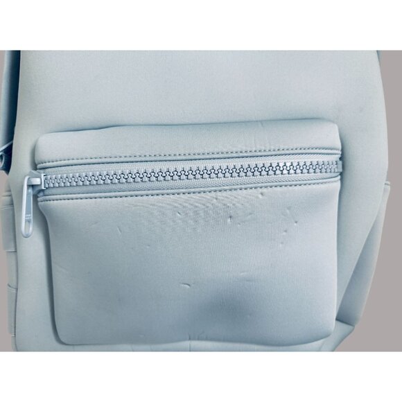 Dagne Dover Dakota Large Laptop Backpack in Daylight Pale Blue Color - Picture 4 of 10